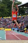 Henry Frayne in the long jump, 2012 Samsung Diamond League, Crystal Palace, London.